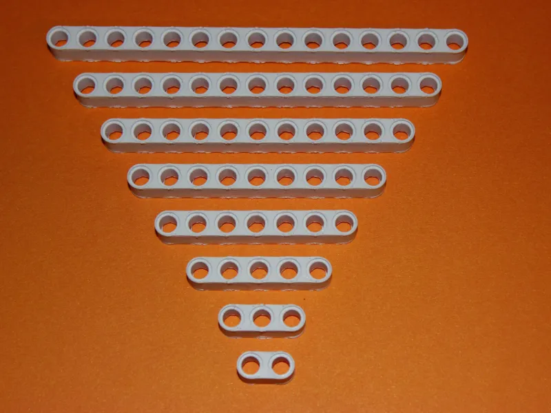 Collection Classique des Bras de Levage / Poutres Lego Technic