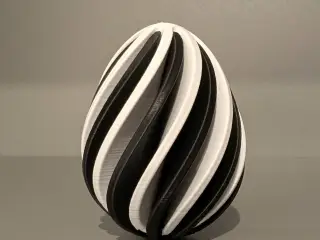 Spiral Easter Egg