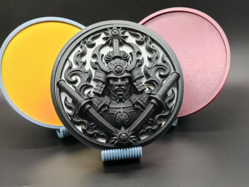 Layered Samurai Wall Art Wall Decor
