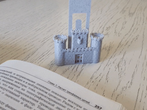 Castle bookmark