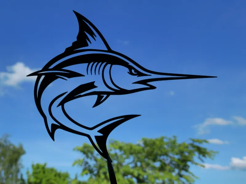 Marlin Fish 2D Wall Art