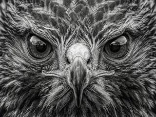 HueForge - Hawk