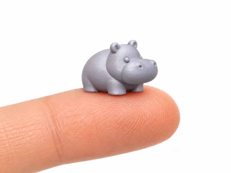 Mini Hippo – Cute Hippopotamus Animal Figurine