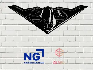 Northrop B-2 Spirit - 2D WALL ART