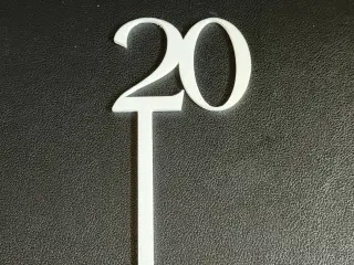 20 years old cake decorations