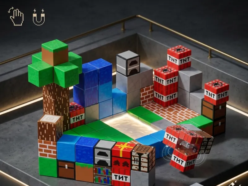 Minecraft Magnetic Blocks