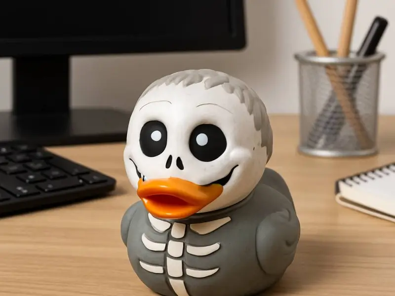 Rubber Duck - Christmas Barrel lock shock
