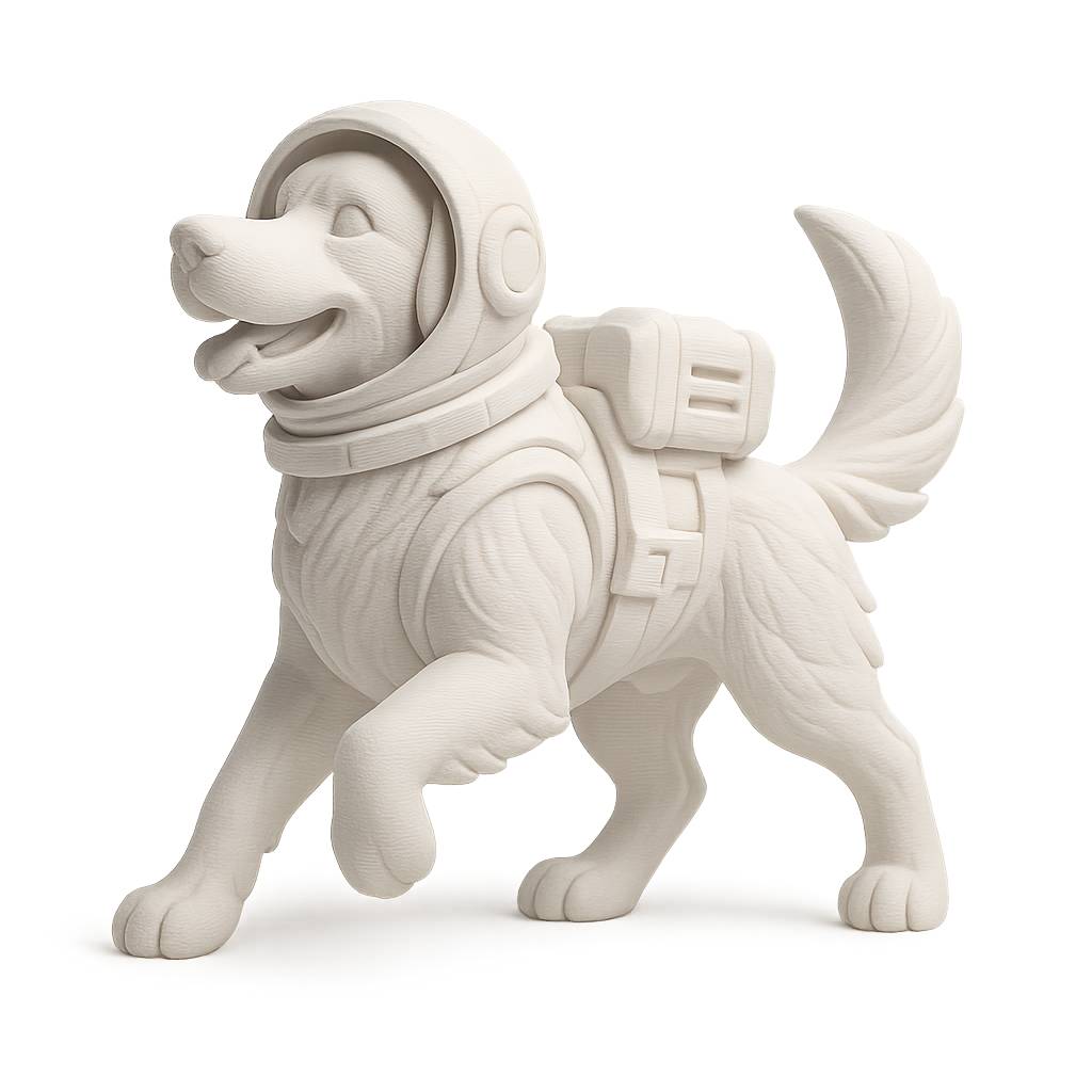 Characters & Creatures STL Download - Astro Pup – The Galactic Good ...