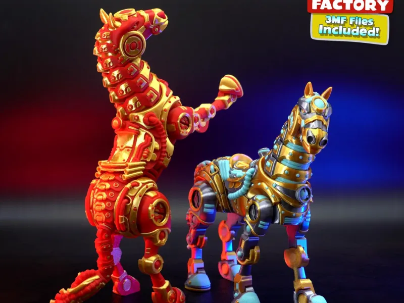 Flexi Factory Cyber Horse 3 color