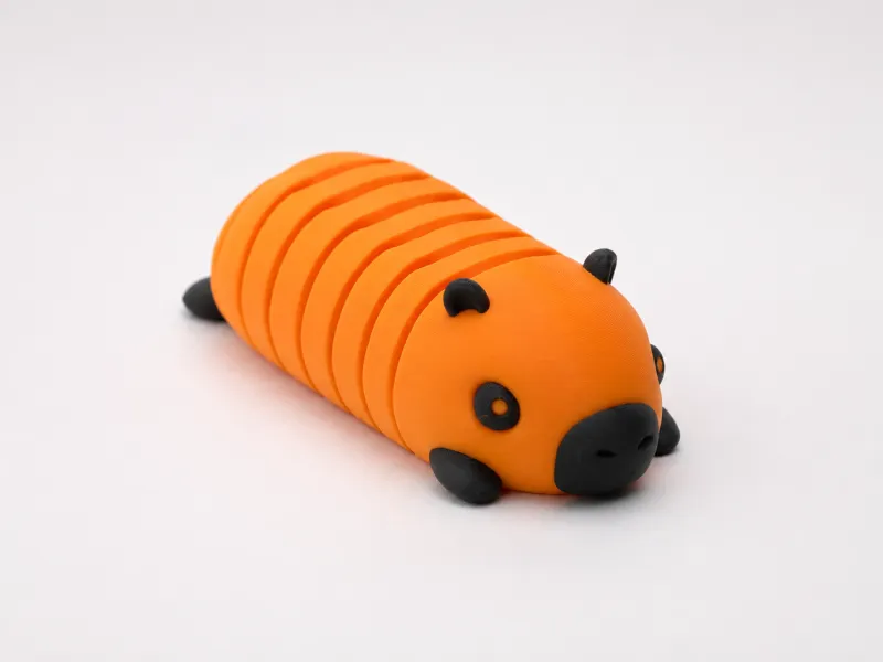 Flexi Capybara – Gelede Print-in-Place Speeltje