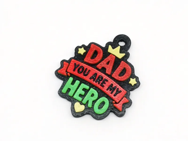 Father's Day Gift – You Are My Heros Keychain Pendant