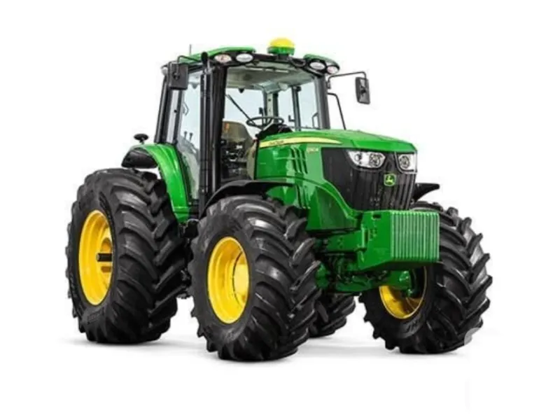 Realistic 3D John Deere Farm Tractor Model