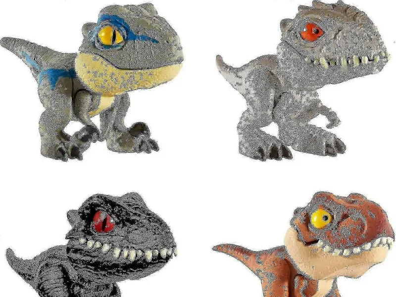 Cute T Rex Dinosaur Figure Funny  Set