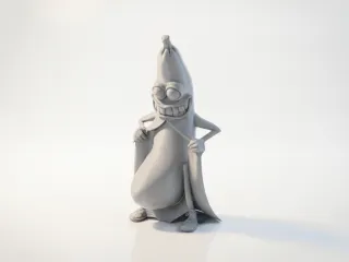 Banana Character Figurine Miscellaneous 3D Printable