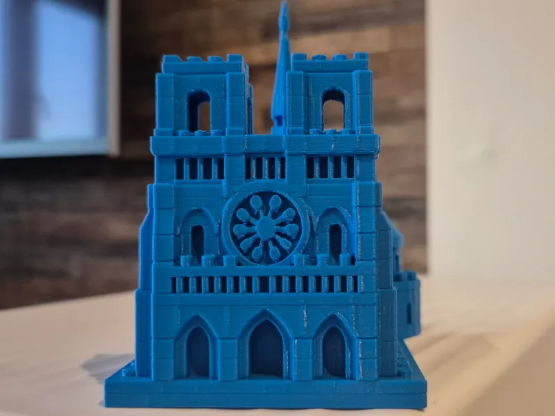 Style bloc cathédrale notre dame de paris