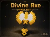 Minecraft divine axe (Anarchia.gg) by ByQu-0