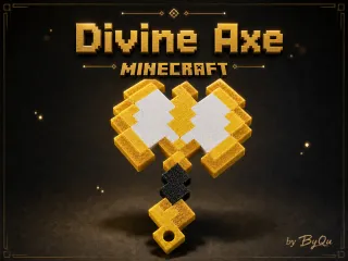 Minecraft divine axe (Anarchia.gg) by ByQu