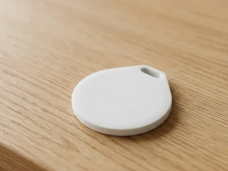 NFC Keychain – Minimal Geometric Design