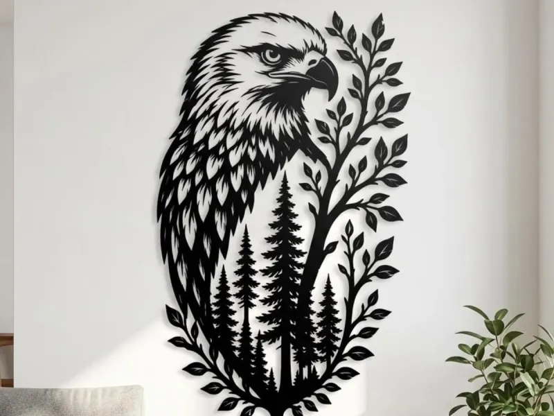 WallArt - Nature Eagle 001