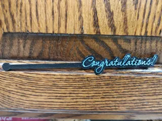 "Congratulations!" Drink Stirrer