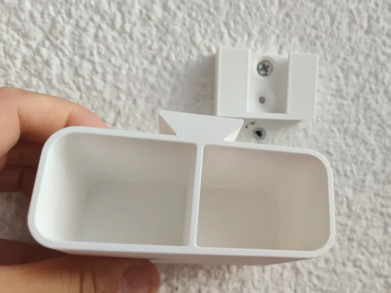 contenitore estraibile - contenitore 2 scomparti