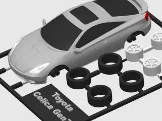 Toyota Celica Gen. 7 kit card