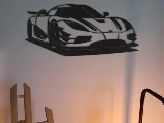 KOENIGSEGG AGERA - 2D WALL ART #1