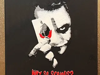 Hueforge Joker Wall Art