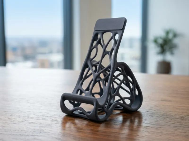Modern Voronoi Phone Stand