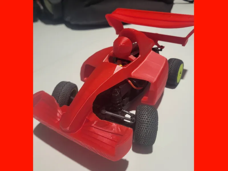 3D Printed F1 Body Shell for Losi Micro-T (Version V1)
