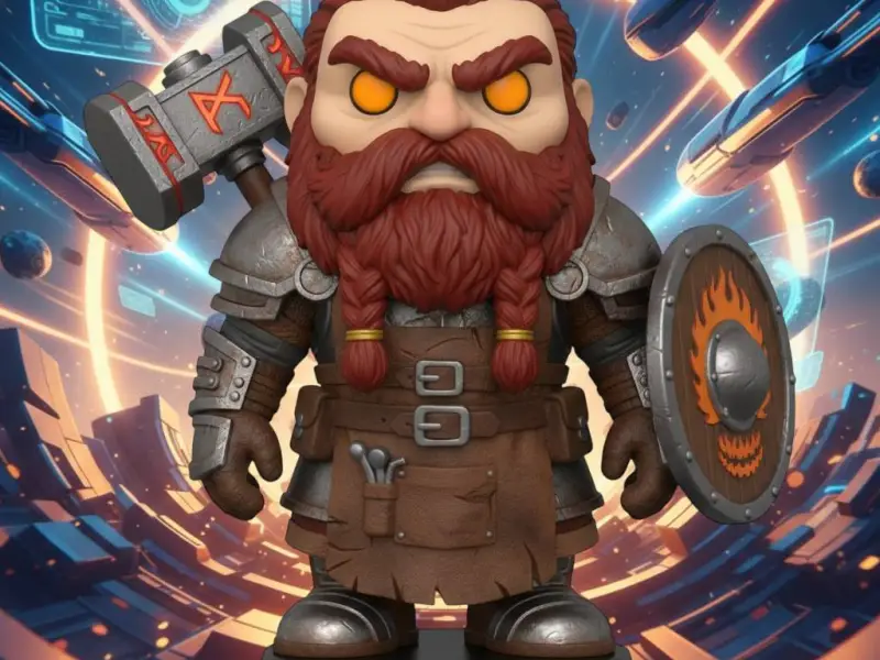 Dwarf Forge Master Figura Funko Pop Plush