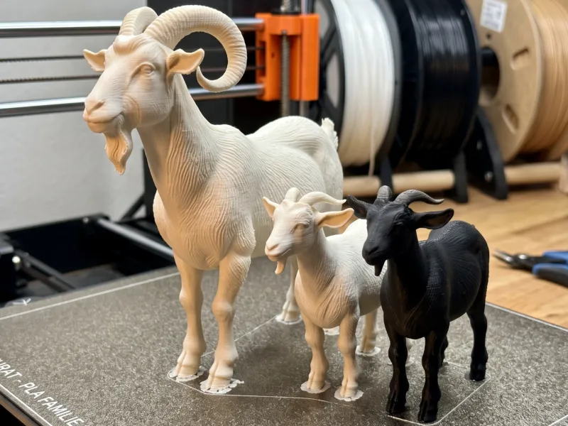 goat with kids