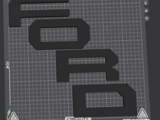 Letras Grandes FORD