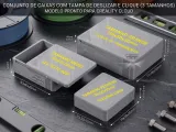Modular Sliding Boxes with Snap-Lock Lid (3 Sizes)-0