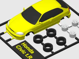 Honda Civic Type R kit card