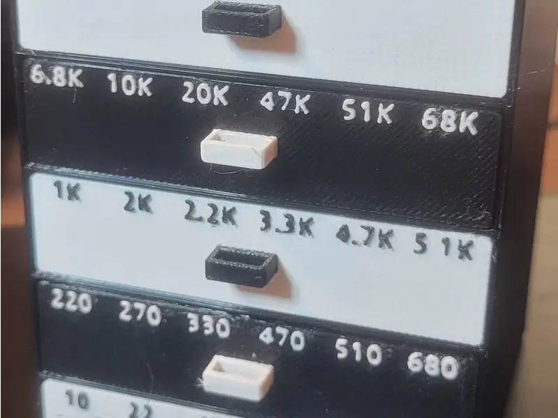 Resistors chest