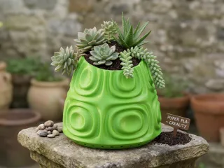 Gota Voronoi / Maceta Orgánica Drop