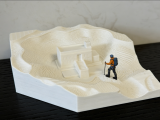 Mountain Architecture Miniature Topographic Model Education-0