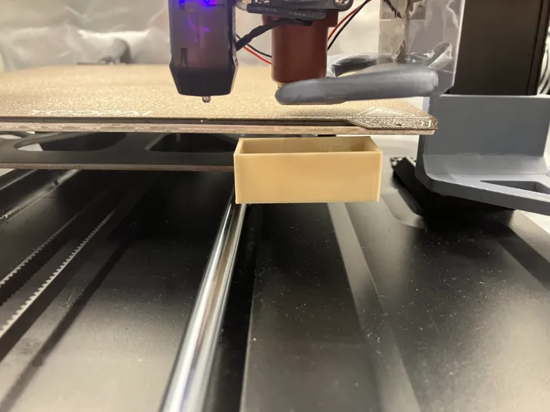 balde de purga fácil de imprimir e instalar para ender 3 v3 SE