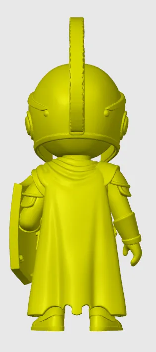 Chibi Series: Roman Legionary - 3D Printable Miniature