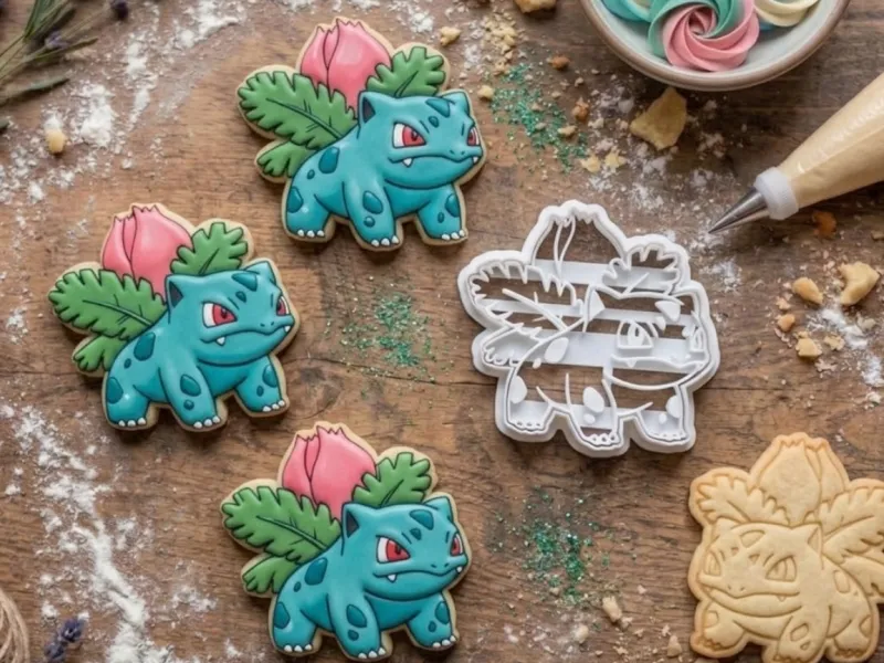 Ivysaur Cookie Cutter