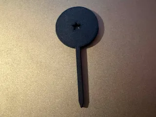 1-Star Dragon Ball Cupcake Topper