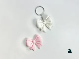 Ribbon Fridge Magnets & Keychain