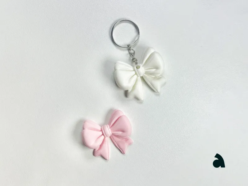 Ribbon Fridge Magnets & Keychain