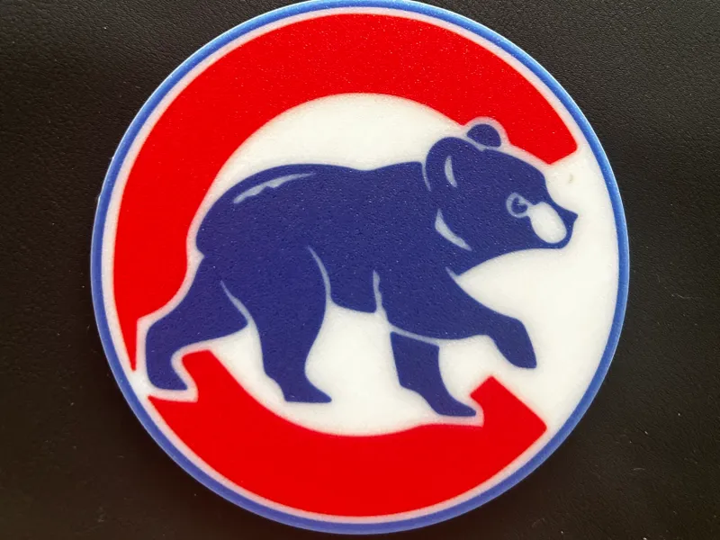 Cubs Coaster Flat 