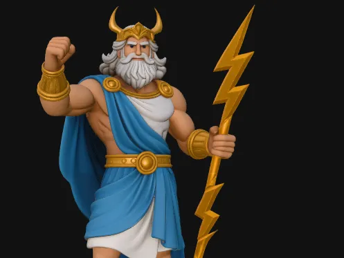 Statuetta variante di Zeus