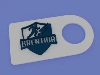'Brentior' Keychain