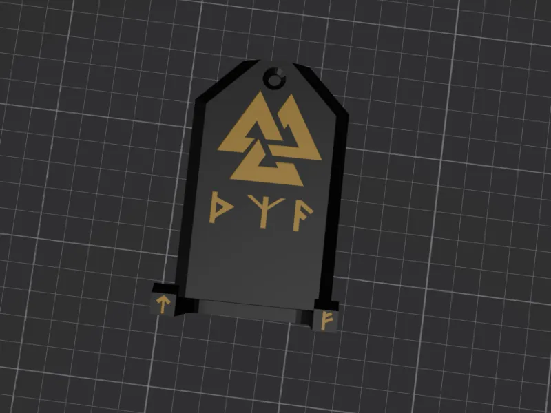 VIKING AXE WALL HANGER