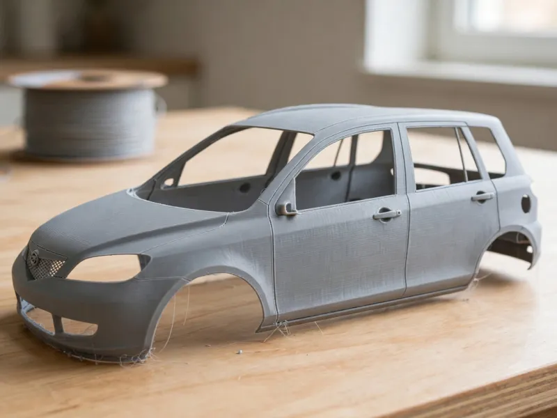 Mazda 2 2003 Hatchback Body – 3D Printable Model