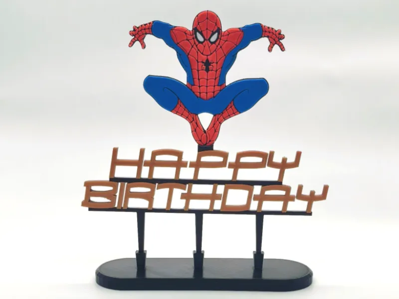 Spiderman Cake Topper